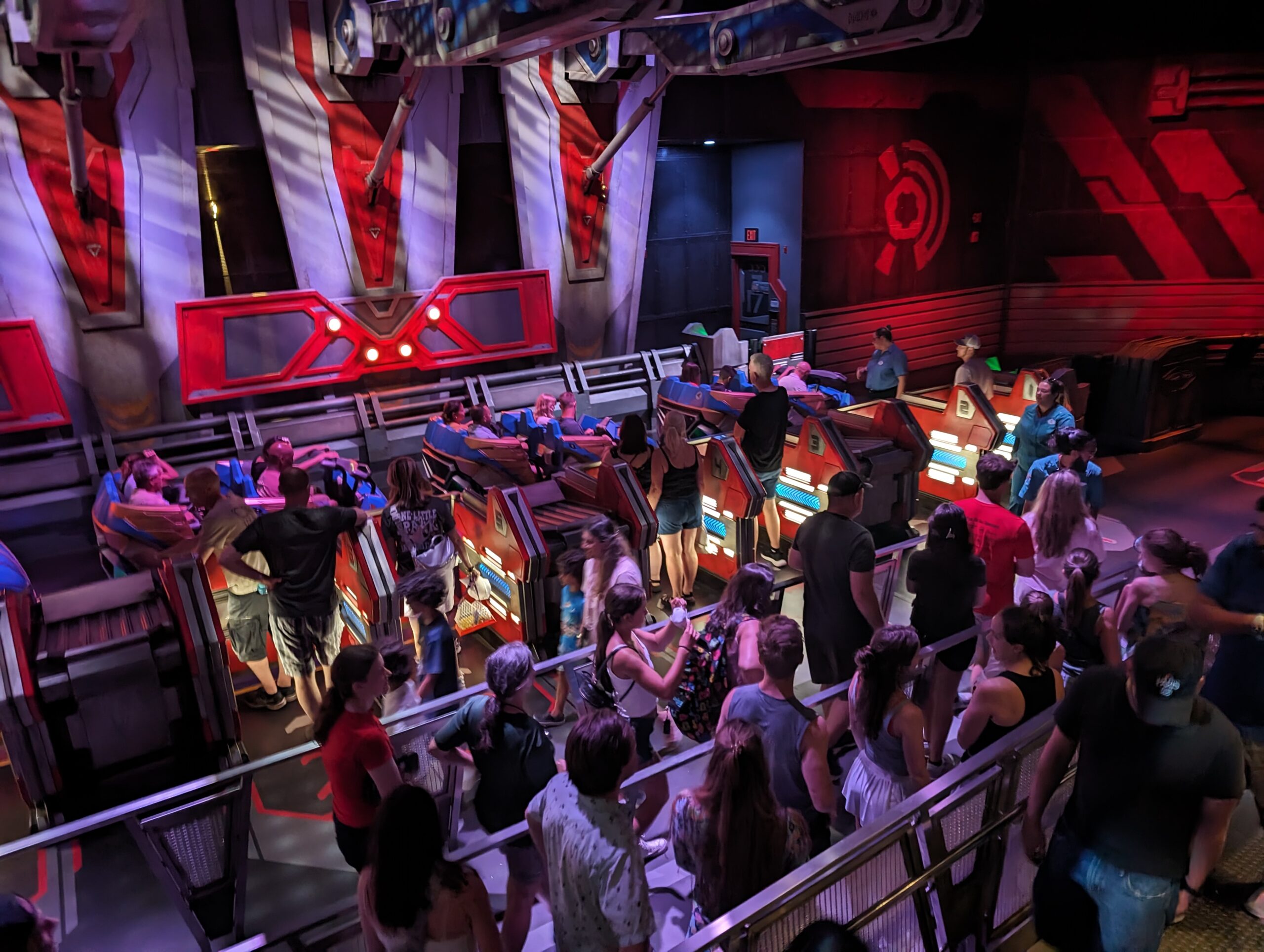 people queueing guardians of the galaxy